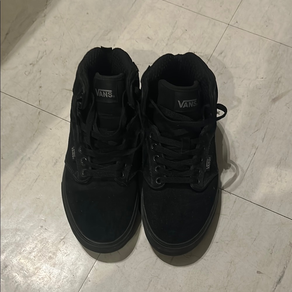 Vans Men's Black High-Top Sneakers
